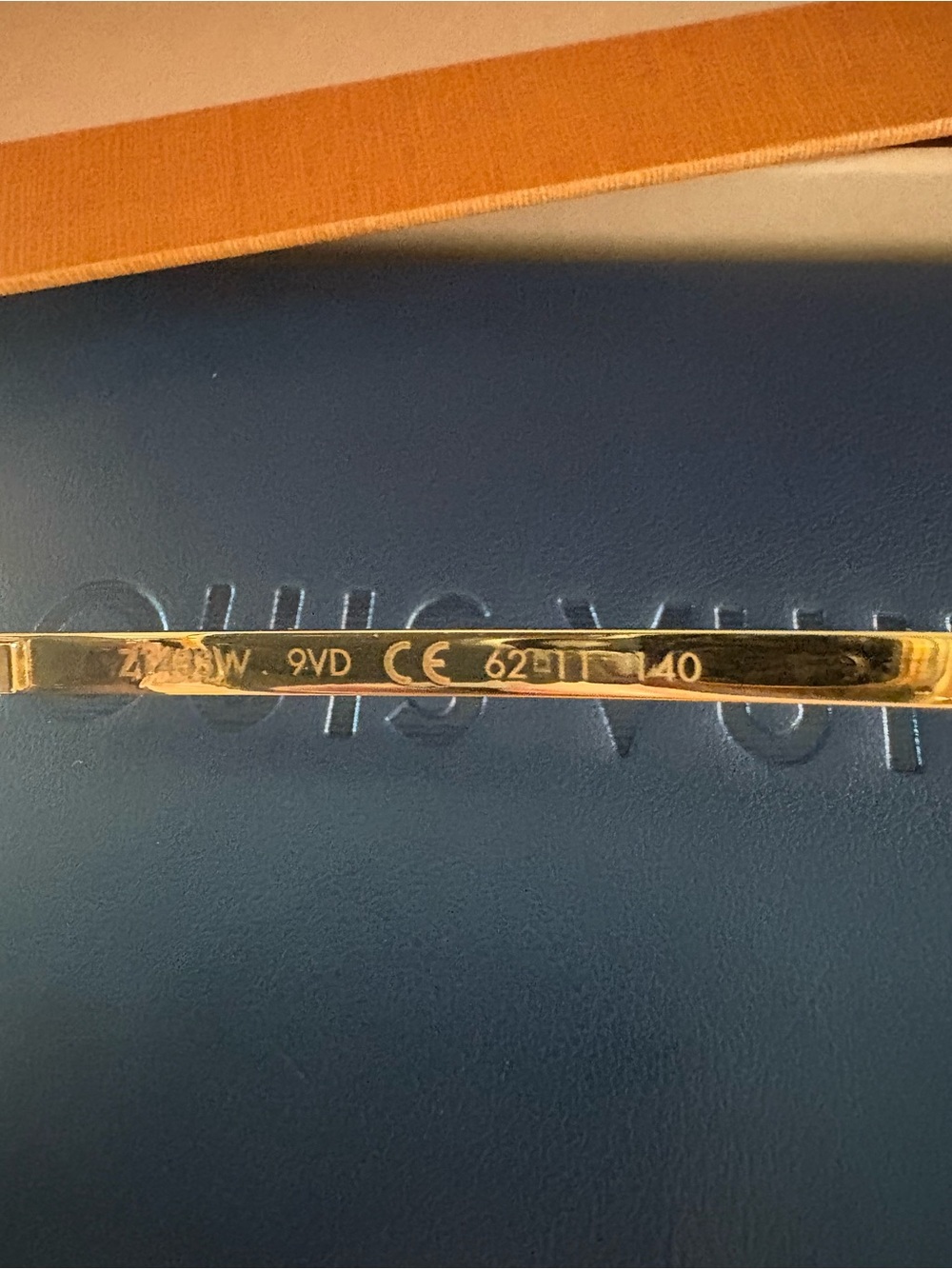 Louis Vuitton Black Aviator Sunglasses - Signature Detail - Picture 3 of 10